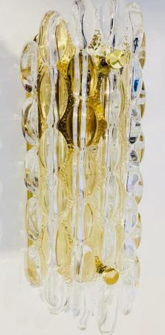 Carl Fagerlund Set of 3 Karl Fagerland Orrefors Bubble Crystal Wall Lights - 2170590