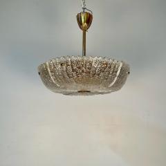 Carl Fagerlund Swedish Mid Century Modern Chandelier Pendant by Carl Fagerlund for Orrefors - 3209227