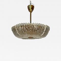 Carl Fagerlund Swedish Mid Century Modern Chandelier Pendant by Carl Fagerlund for Orrefors - 3280201