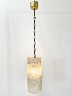 Carl Fagerlund Swedish Mid Century Modern Glass Chandelier Pendant Hanging Lamp 1960s - 3059889