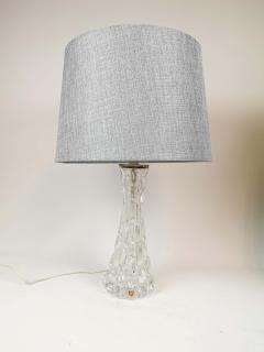 Carl Fagerlund Swedish Midcentury Crystal Table Lamps Orrefors by Carl Fagerlund - 2386256
