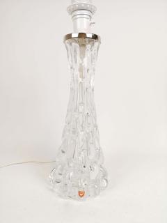 Carl Fagerlund Swedish Midcentury Crystal Table Lamps Orrefors by Carl Fagerlund - 2386275