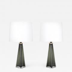 Carl Fagerlund Swedish Midcentury Table Lamps by Carl Fagerlund for Orrefors - 903855