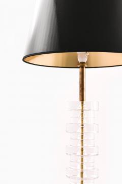 Carl Fagerlund Table Lamp in Brass and Glass by Carl Fagerlund 1960s - 4596300