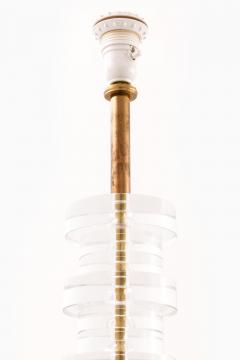 Carl Fagerlund Table Lamp in Brass and Glass by Carl Fagerlund 1960s - 4596310
