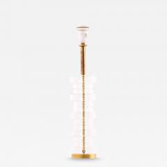 Carl Fagerlund Table Lamp in Brass and Glass by Carl Fagerlund 1960s - 4596440