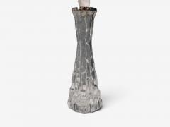 Carl Fagerlund Table Lamps Textured Glass Chrome Sweden 1960s - 4804485
