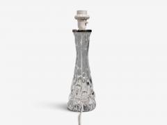 Carl Fagerlund Table Lamps Textured Glass Chrome Sweden 1960s - 4804489