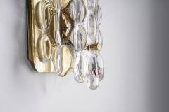 Carl Fagerlund Wall Lights by Carl Fagerlund for Orrefors Sweden 1970s - 4586024