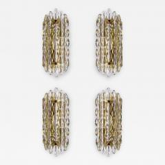 Carl Fagerlund Wall Lights by Carl Fagerlund for Orrefors Sweden 1970s - 4588952