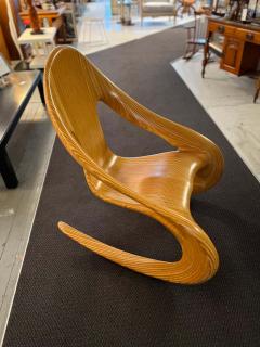 Carl Gromoll Sculptural Rocking Chair 1983 - 2676234