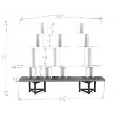 Carl Gustav Hiort af Orn s Carl Gustaf Hiort af Orn s Bench Shelf System Carl Gustaf Hiort af Orn s Finland 1911 1995  - 3457554