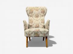 Carl Gustav Hiort af Orn s Carl Gustaf Hiort af Orn s Carl Gustaf Hiort af Orn s Armchair Fabric Lacquered Wood Finland 1940s - 4497226