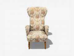 Carl Gustav Hiort af Orn s Carl Gustaf Hiort af Orn s Carl Gustaf Hiort af Orn s Armchair Fabric Lacquered Wood Finland 1940s - 4497228