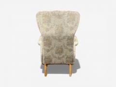 Carl Gustav Hiort af Orn s Carl Gustaf Hiort af Orn s Carl Gustaf Hiort af Orn s Armchair Fabric Lacquered Wood Finland 1940s - 4497234