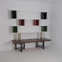 Carl Gustav Hiort af Orn s Carl Gustaf Hiort af Orn s Nordic Modern Carl Gustaf Hiort af Orn s V lipala Modular Shelf Unit HMN 1950s - 4616276