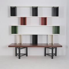 Carl Gustav Hiort af Orn s Carl Gustaf Hiort af Orn s Nordic Modern Carl Gustaf Hiort af Orn s V lipala Modular Shelf Unit HMN 1950s - 4616280