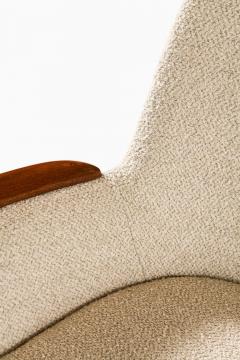 Carl Gustav Hiort af Orn s Carl Gustaf Hiort af Orn s Sofa in Birch and Newly Reupholstered in Wool Fabric 1950s - 4479064