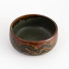 Carl Harry St lhane CARL HARRY STALHANE STUDIO BOWL WITH CHEVRON RORSTRAND SWEDEN - 2005301