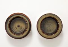 Carl Harry St lhane Carl Harry St lhane R rstrand Rust Ocher Blue Silver Vide Poche Sweden 1960 - 4509880