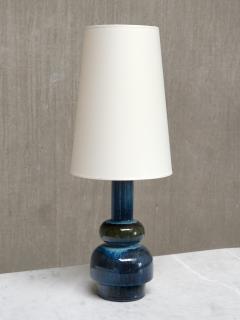 Carl Harry St lhane Carl Harry St lhane Tall Table Lamp in Glazed Ceramic R rstrand Sweden 1950s - 4234129