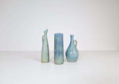 Carl Harry St lhane Mid Century Modern Set of 3 Ceramic Pieces Carl Harry St lhane Sweden - 2438447
