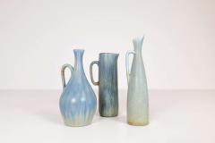 Carl Harry St lhane Mid Century Modern Set of 3 Ceramic Pieces Carl Harry St lhane Sweden - 2438448