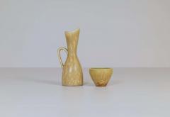 Carl Harry St lhane Midcentury Set of 2 Ceramic Pieces Carl Harry St lhane Sweden 1950s - 2468313