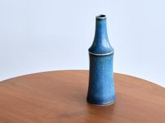 Carl Harry St lhane Rare Carl Harry St lhane Blue Stoneware Vase in Harfur Glaze R rstrand 1950s - 3285723