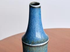 Carl Harry St lhane Rare Carl Harry St lhane Blue Stoneware Vase in Harfur Glaze R rstrand 1950s - 3285724