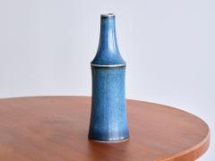 Carl Harry St lhane Rare Carl Harry St lhane Blue Stoneware Vase in Harfur Glaze R rstrand 1950s - 3285726