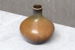 Carl Harry St lhane Rare Carl Harry St lhane Glazed Ceramic Vase in Harfur Glaze R rstrand 1950s - 4731556
