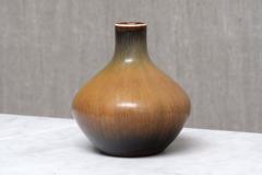 Carl Harry St lhane Rare Carl Harry St lhane Glazed Ceramic Vase in Harfur Glaze R rstrand 1950s - 4731558