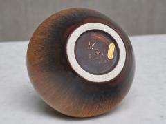Carl Harry St lhane Rare Carl Harry St lhane Glazed Ceramic Vase in Harfur Glaze R rstrand 1950s - 4731562