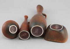 Carl Harry St lhane Set of Stoneware by Carl Harry Stalhane - 1358402