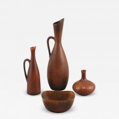 Carl Harry St lhane Set of Stoneware by Carl Harry Stalhane - 1360734