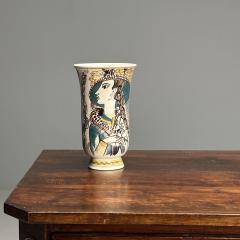 Carl Harry St lhane Swedish Mid Century Modern Stoneware Vase Sweden 1943 - 3636178