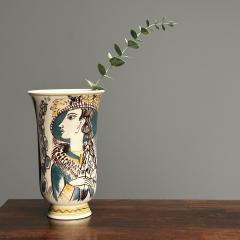 Carl Harry St lhane Swedish Mid Century Modern Stoneware Vase Sweden 1943 - 3636182