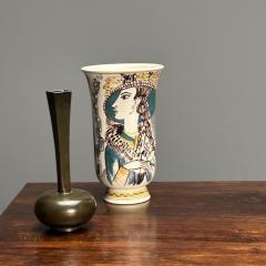 Carl Harry St lhane Swedish Mid Century Modern Stoneware Vase Sweden 1943 - 3636183
