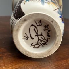 Carl Harry St lhane Swedish Mid Century Modern Stoneware Vase Sweden 1943 - 3636184