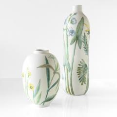 Carl Harry St lhane TWO CARL HARRY STALHANE FLORAL VASES FOR RORSTRAND SWEDEN 1940 - 3414213