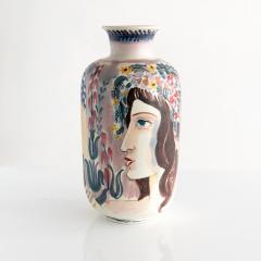 Carl Harry Stalhane A Large Hand Decorated Vase by Carl Harry Stalhane with 2 Women from Rorstrand - 609563