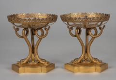 Carl Hiess Pair Carl Hiess Gilded Bronze Epergne Stands - 2483192