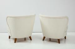 Carl Johan Boman A Pair of Carl Johan Boman Club Chairs Finland Circa 1940s - 2345962