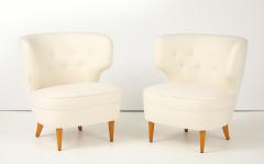 Carl Johan Boman A Pair of Carl Johan Boman Club Chairs Finland Circa 1940s - 4609635