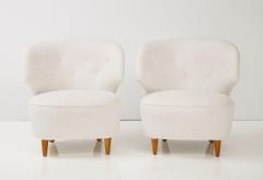 Carl Johan Boman A Pair of Carl Johan Boman Clubchairs Circa 1940s - 2934545