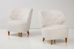 Carl Johan Boman A Pair of Carl Johan Boman Clubchairs Circa 1940s - 2934547