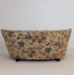 Carl Johan Boman Finnish Design Curved Sofa Attributed to C J Boman Circa 1940s - 4682720