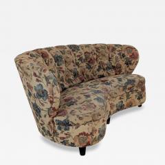 Carl Johan Boman Finnish Design Curved Sofa Attributed to C J Boman Circa 1940s - 4688825