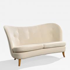 Carl Johan Boman Sofa with Fabric and Wood Finland 1940s - 4771000